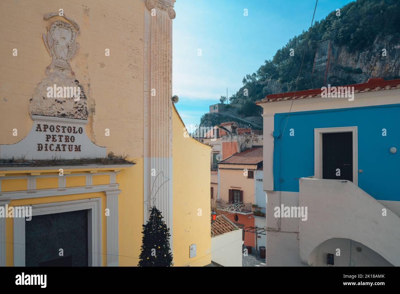 cetara, Dorf an der amalfiküste, positano, italien Stockfoto