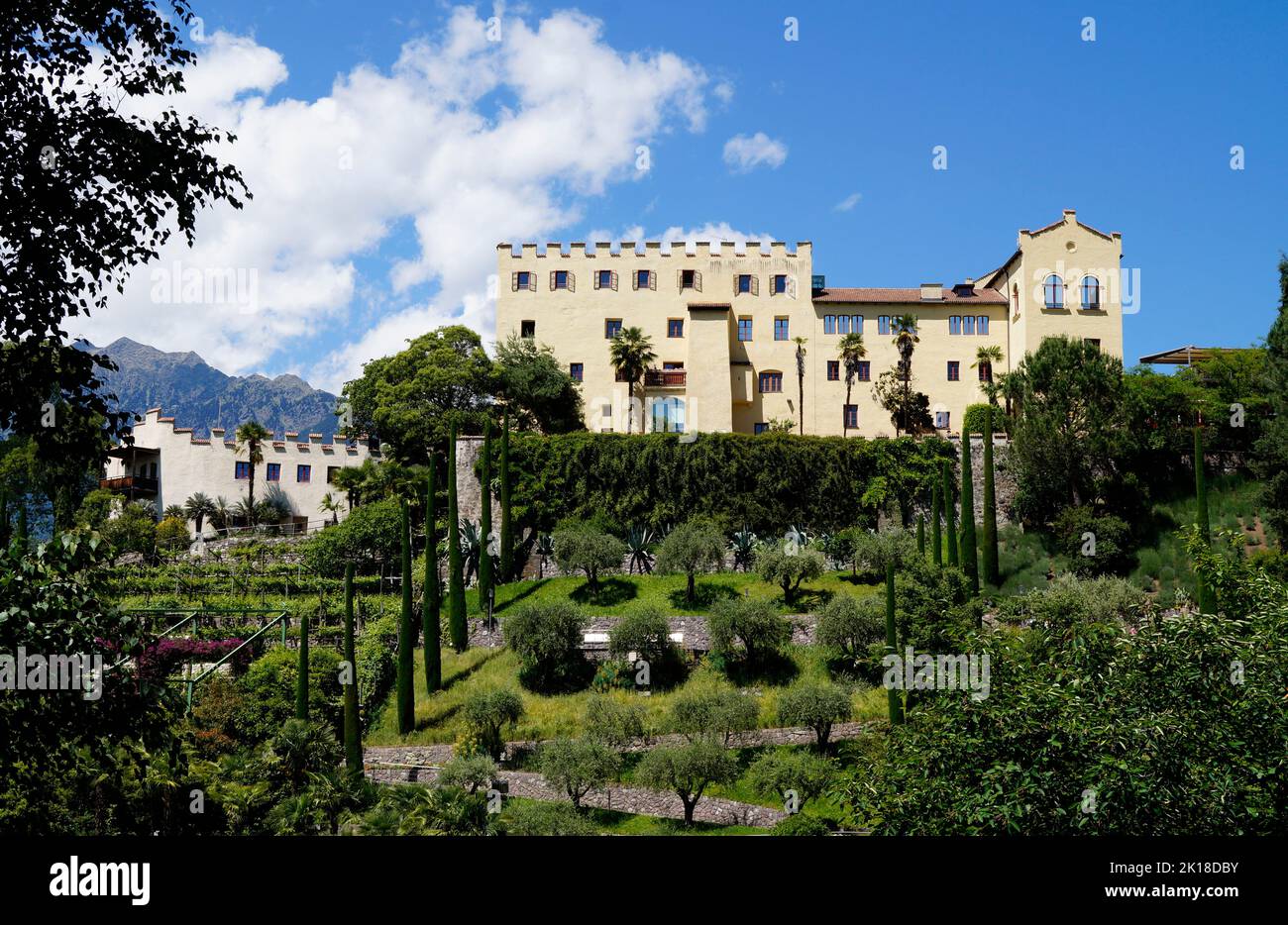 Atemberaubende Meraner Gärten rund um Schloss Trauttmansdorff (auch