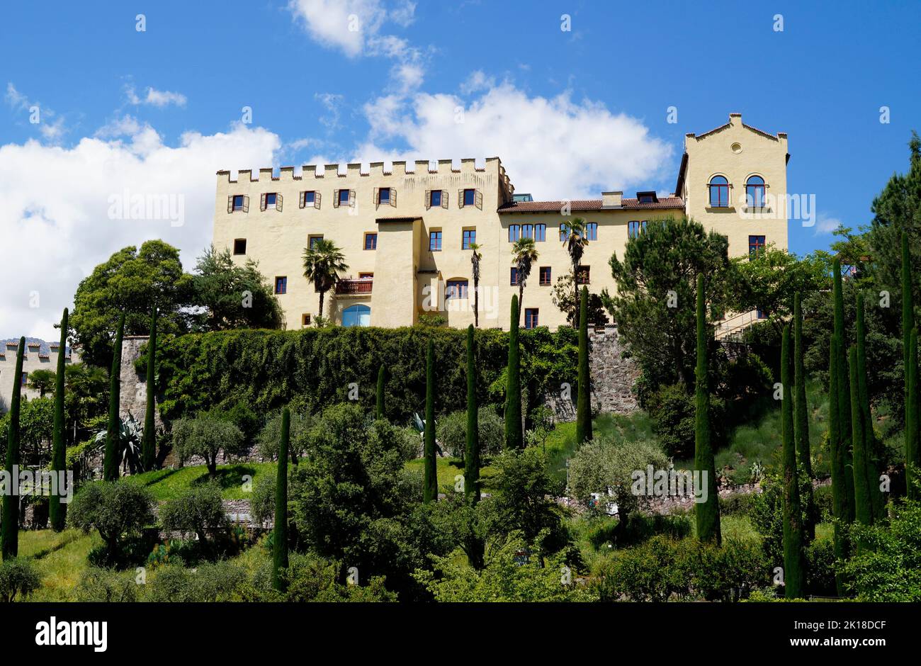 Atemberaubende Meraner Gärten rund um Schloss Trauttmansdorff (auch