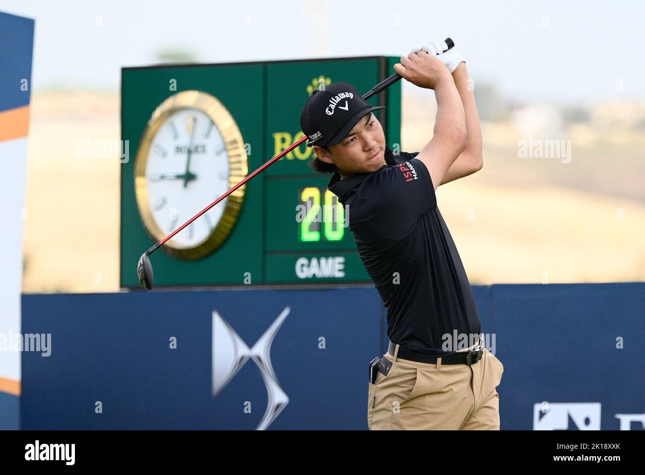 Rom, Italien. 16. Sep, 2022. Während der DS Automobiles 79. Italienisch Golf Open im Marco Simone Golf Club am 16. September 2022 in Rom Italien Kredit: Unabhängige Fotoagentur/Alamy Live News Stockfoto
