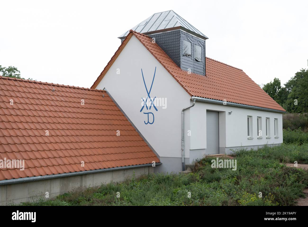 15. September 2022, Sachsen, Seilitz: Das neue Kaolin-Bergwerk der Meissener Porzellanmanufaktur. Foto: Sebastian Kahnert/dpa Stockfoto