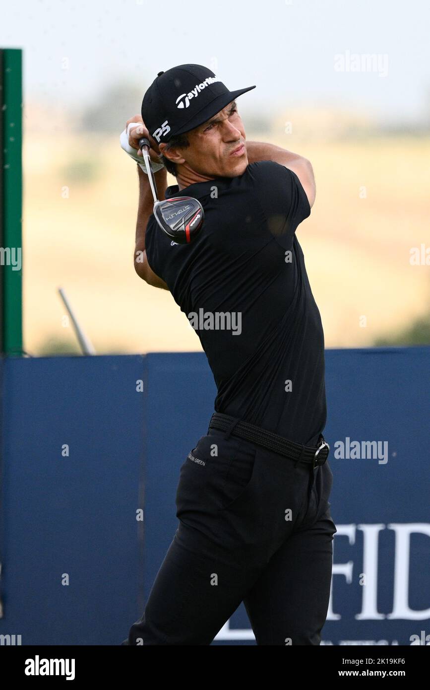 Rom, Italien. 16. Sep, 2022. Während der DS Automobiles 79. Italyan Golf Open im Marco Simone Golf Club am 16. September 2022 in Rom Italien Quelle: Live Media Publishing Group/Alamy Live News Stockfoto