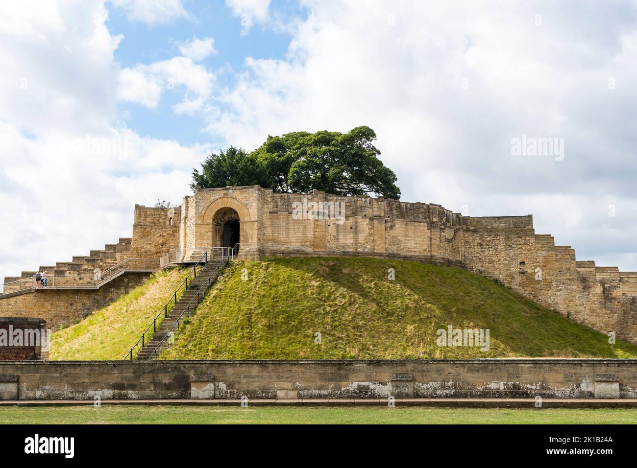 Lucy Tower Lincoln Castle, Lincoln City 2022 Stockfoto