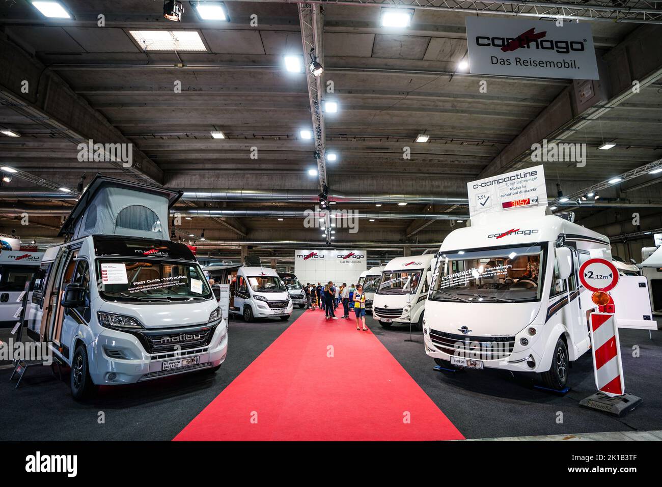 Fiere di Parma, Parma, Italien, 16. September 2022, CARTHAGO und MALIBU stehen während des Il