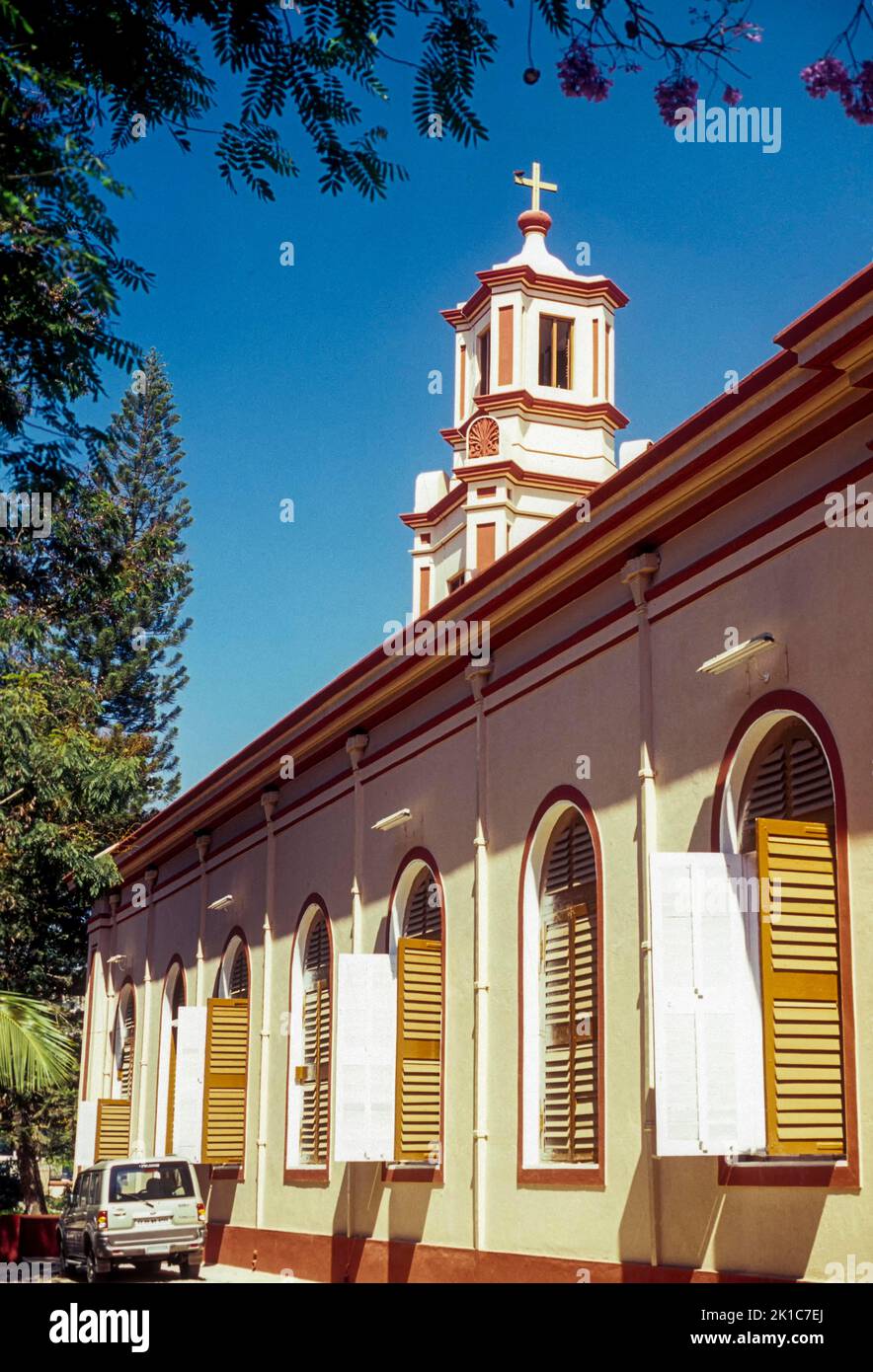 C. S. I Holy Trinity Chucrh gegründet 1852 in Bengaluru Bangalore, Karnataka, Südindien, Indien, Asien Stockfoto