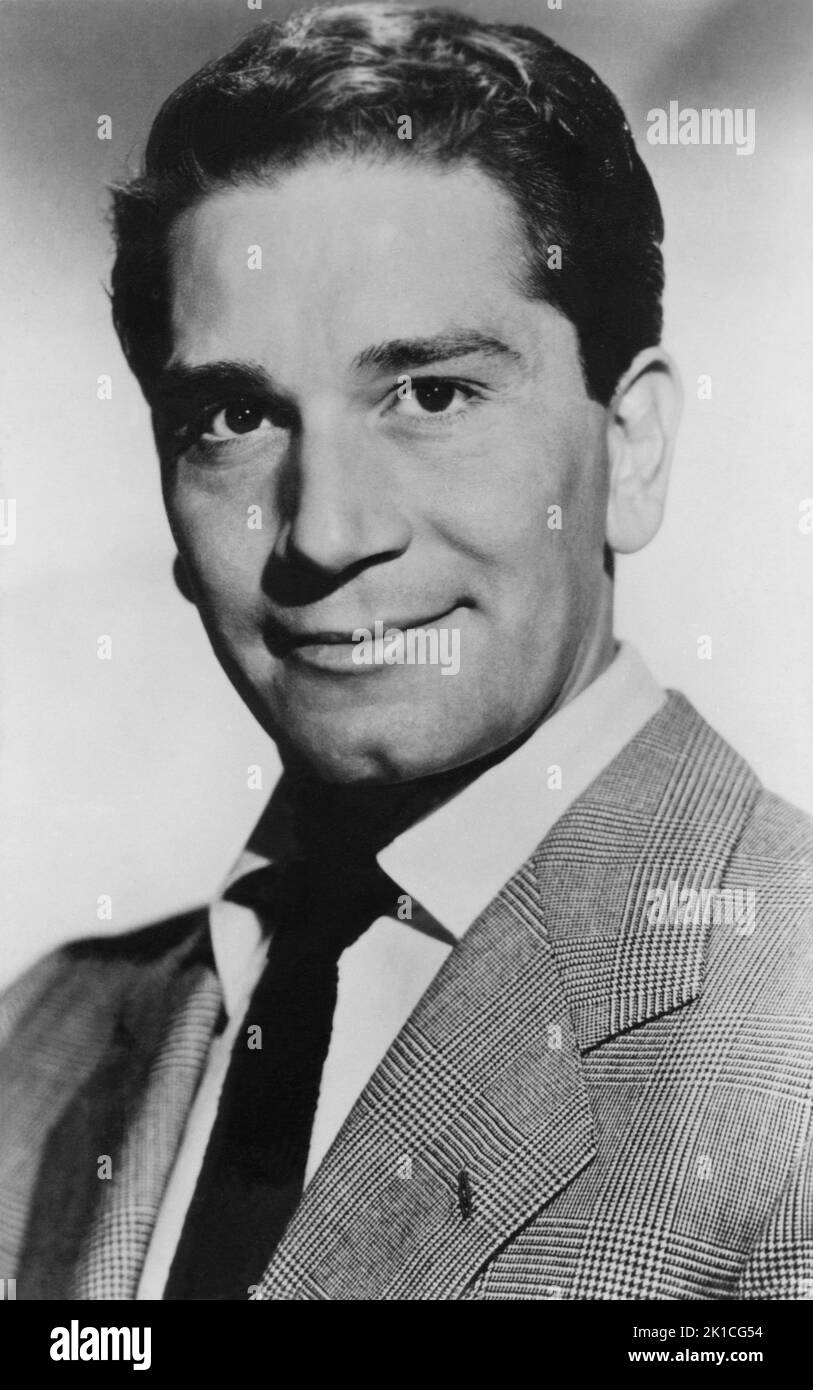 Richard Conte (1910-1975), Schauspieler de Cine estadounidense. Stockfoto