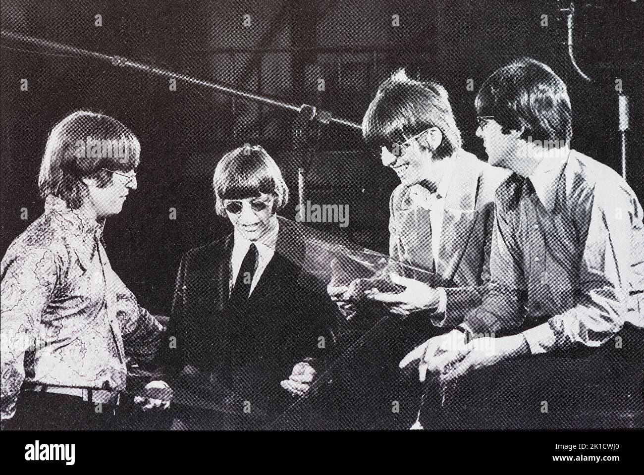 EMI CD-Booklet - The Beatles - Past Masters Band zwei. Stockfoto