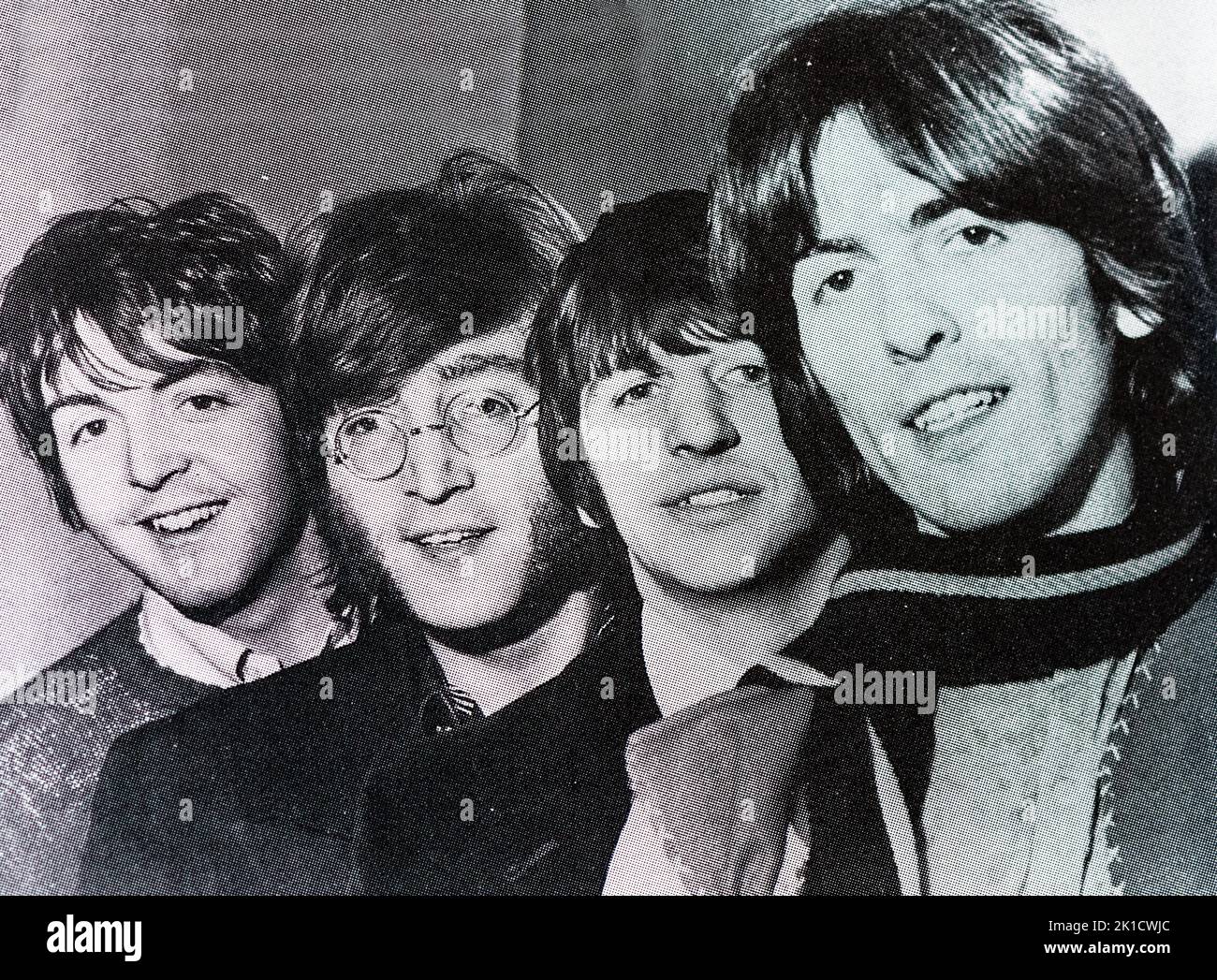 EMI CD-Booklet - The Beatles - Past Masters Band zwei. Stockfoto