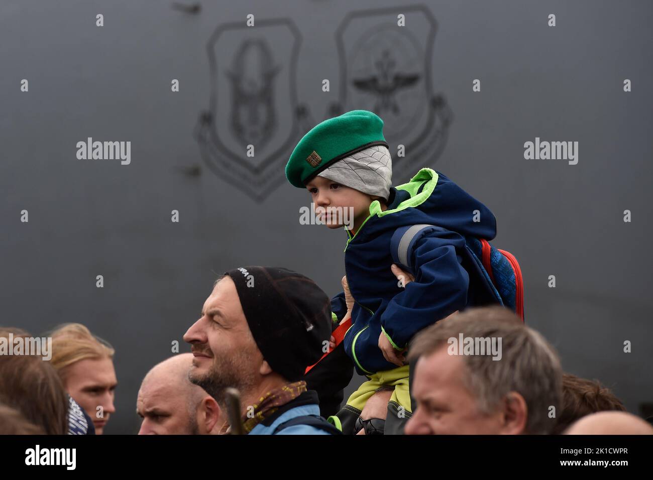 Mosnov, Tschechische Republik. 17. September 2022. Beginn der zweitägigen NATO-Tage, der Tage der tschechischen Luftwaffe, der größten Sicherheitsschau Europas in Mosnov, Tschechische Republik, 17. September 2022. Kredit: Jaroslav Ozana/CTK Foto/Alamy Live Nachrichten Stockfoto