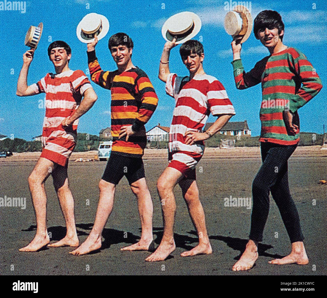 EMI CD-Booklet - The Beatles /1962-1966. Stockfoto