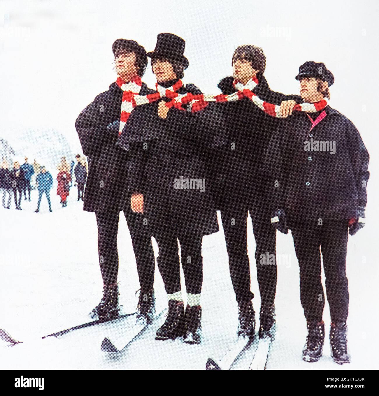 EMI CD-Booklet - The Beatles /1962-1966. Stockfoto