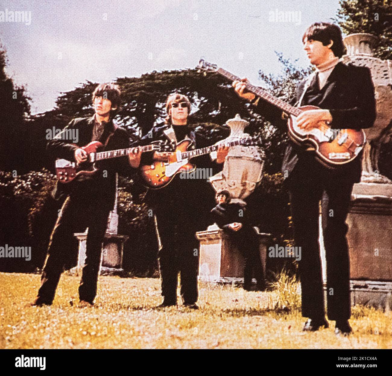EMI CD-Booklet - The Beatles /1962-1966. Stockfoto
