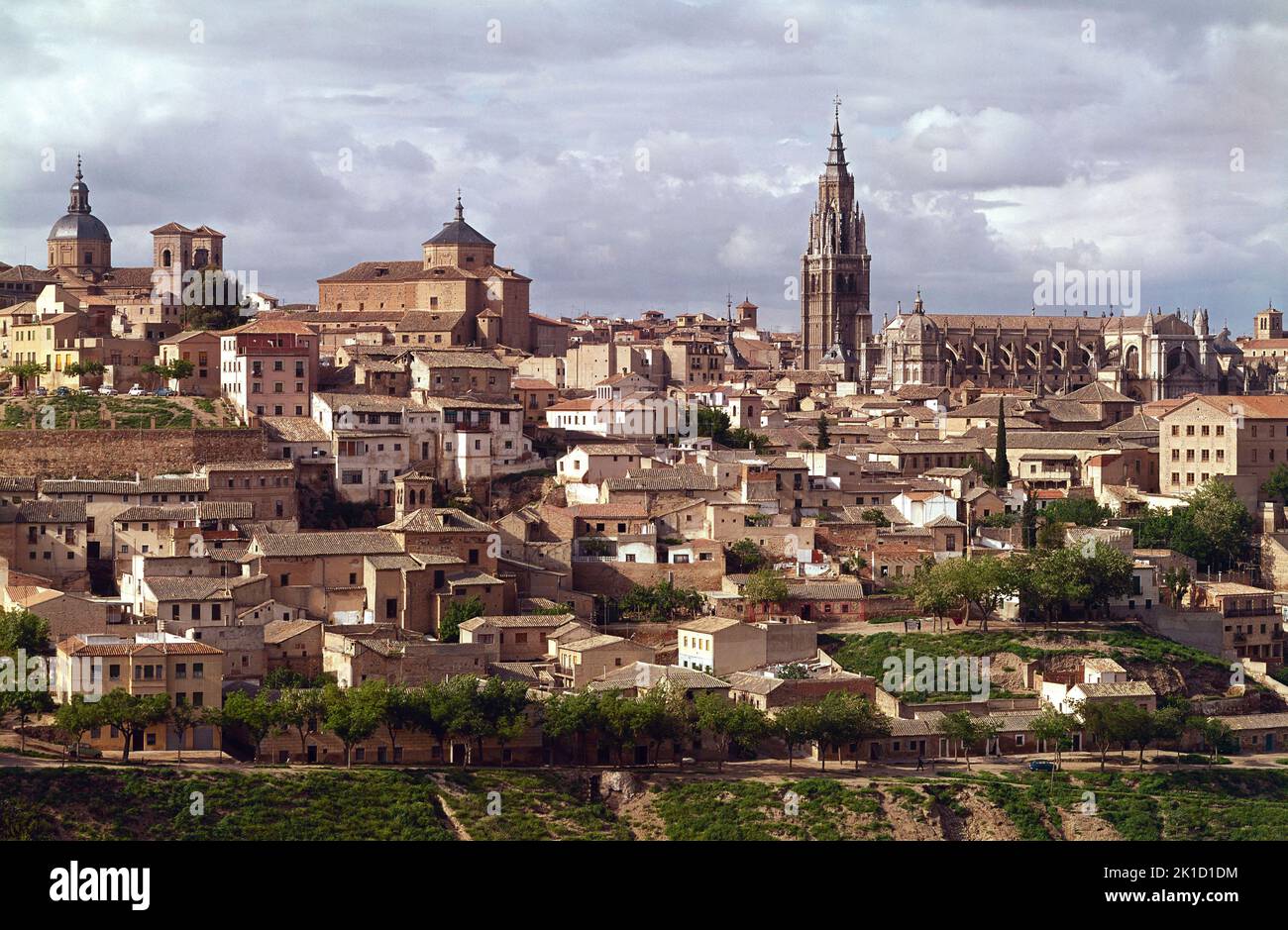 PANORAMICA DESDE EL PARADOR - FOTO AÑOS 60. Lage: AUSSEN. Toledo. SPANIEN. Stockfoto