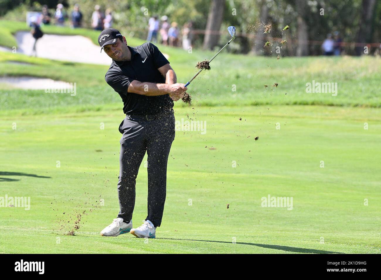 Francesco MOLINARI während des 79 Open D'Italia Golf Match, Marco Simone Golf Club, 16. September 2022 (Foto: AllShotLive/Sipa USA) Quelle: SIPA USA/Alamy Live News Stockfoto