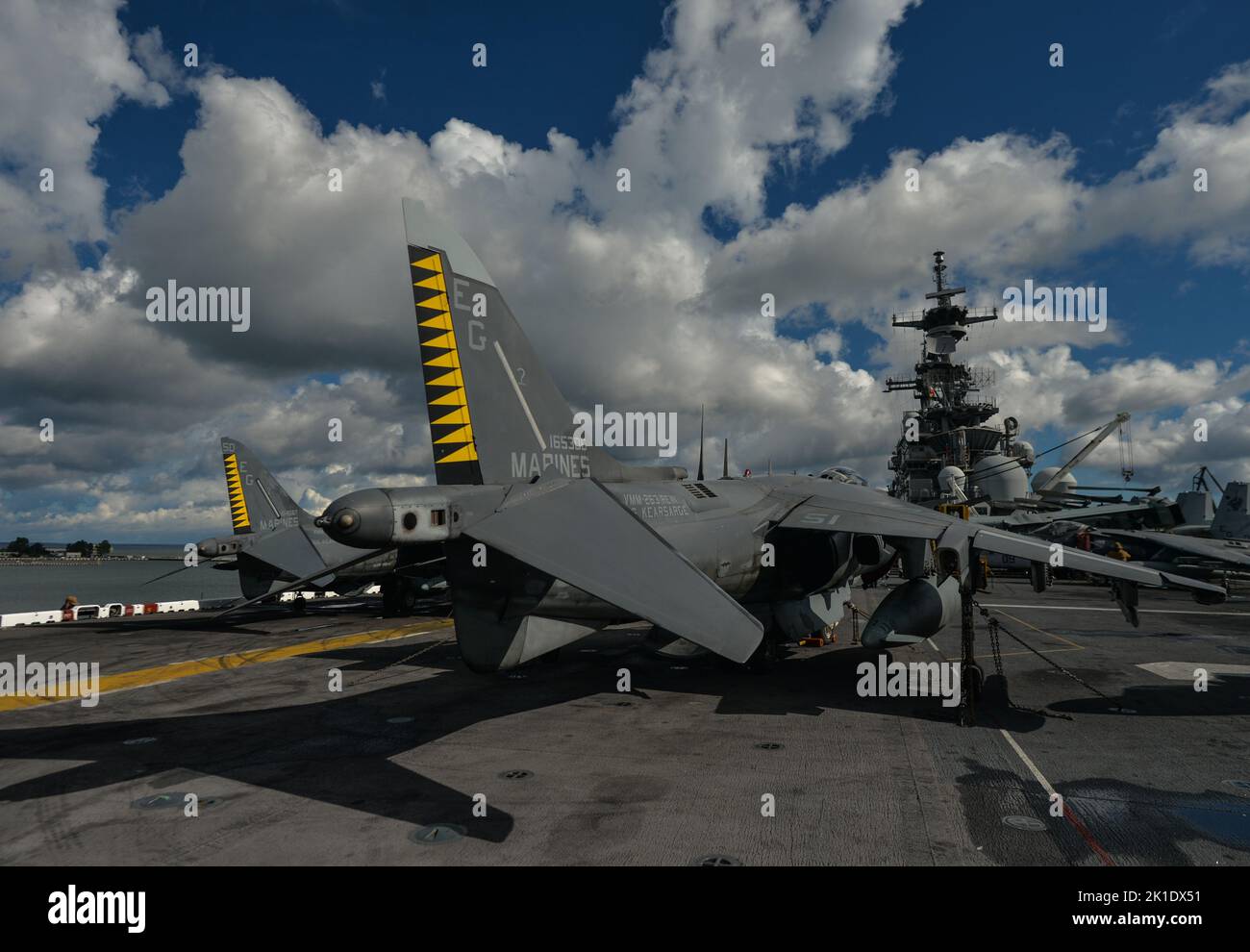 GDYNIA, Polen. 17. September 2022. USMilitärflugzeug auf dem Deck der