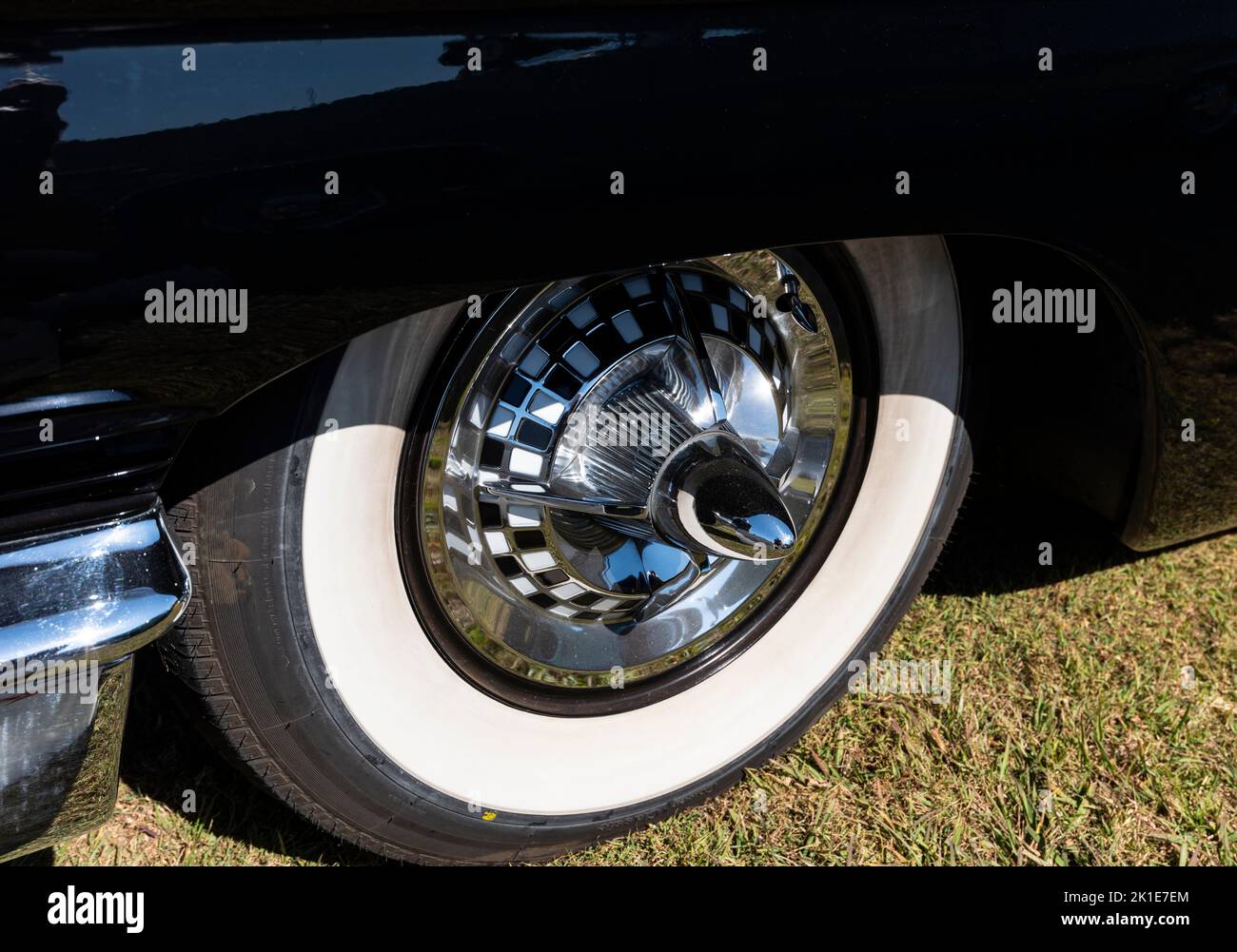 Cadillac Black 1960 DeVille Hardtop Coupé Stockfoto