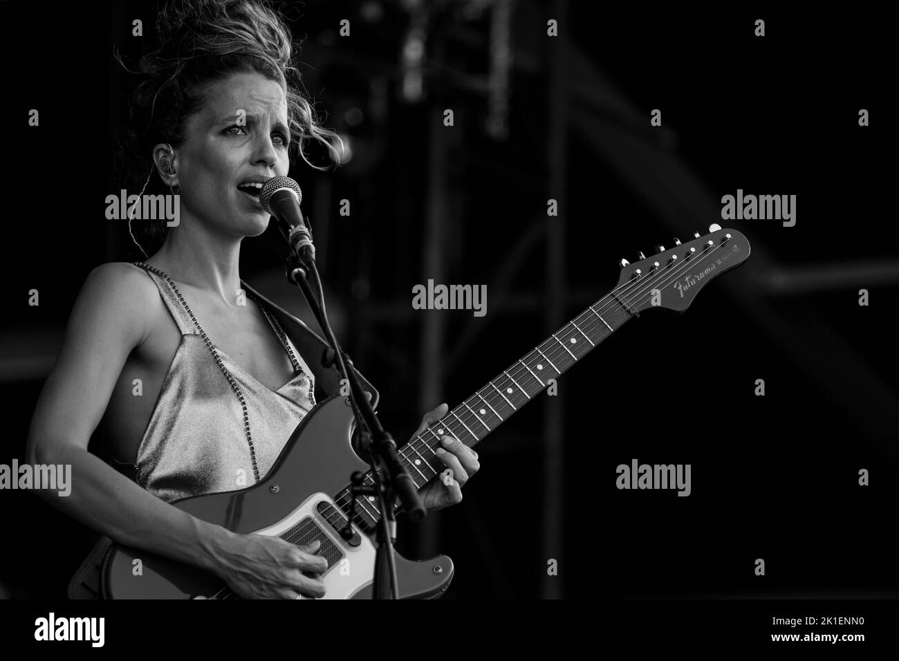 ASAF AVIDAN SZIGET Festival, Budapest, UNGARN , 11/08/2015 Florent 'MrCrash' B. Stockfoto