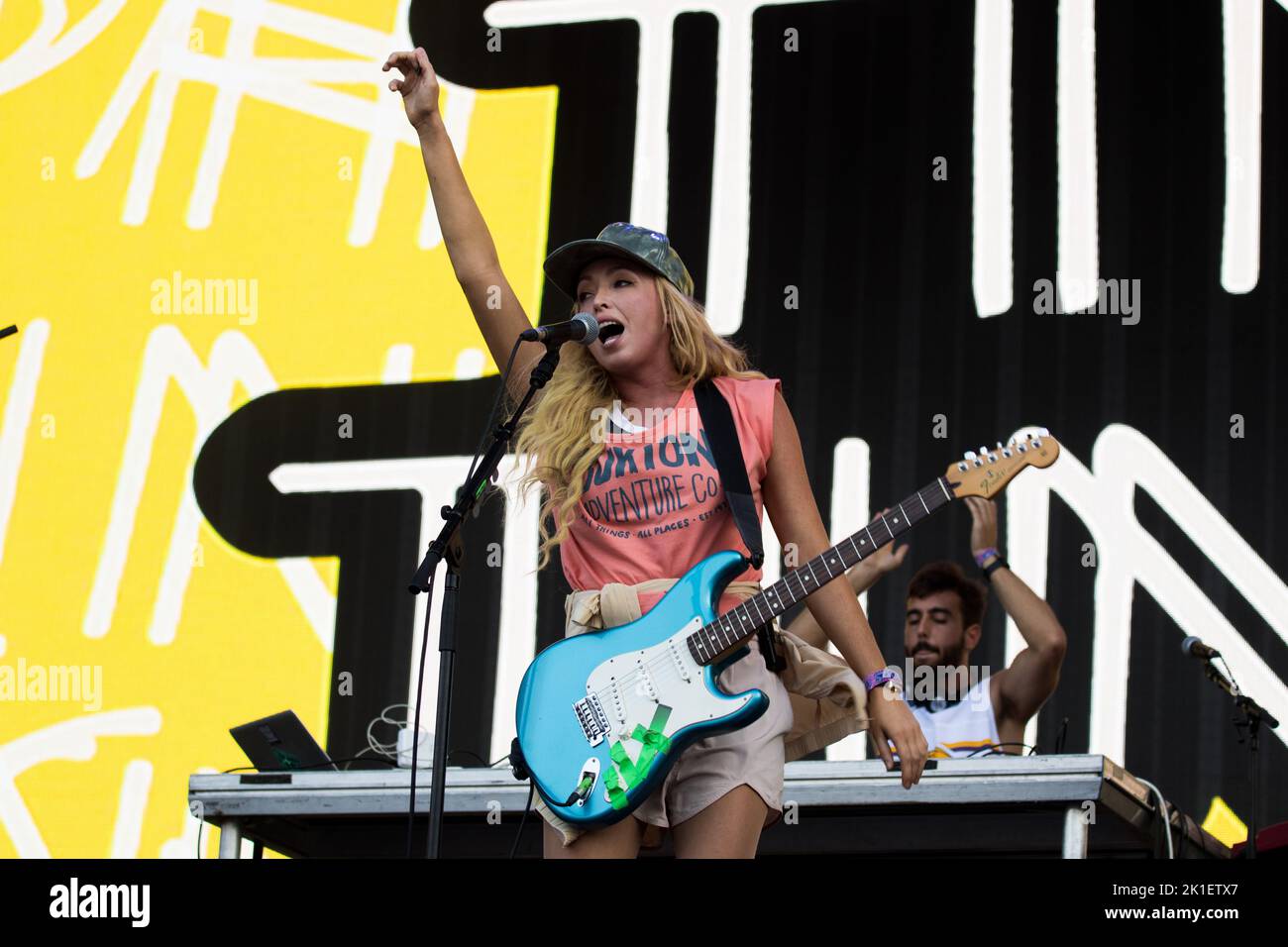 THE TING TINGS SZIGET Festival, Budapest, HUNGARY , 13/08/2015 Florent 'MrCrash' B. Stockfoto