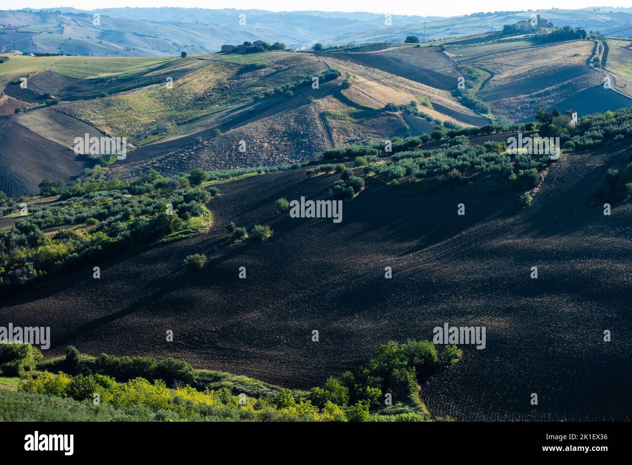 Atessa ist eine Gemeinde in der Provinz Chieti, Abruzzen, Südostitalien. Stockfoto