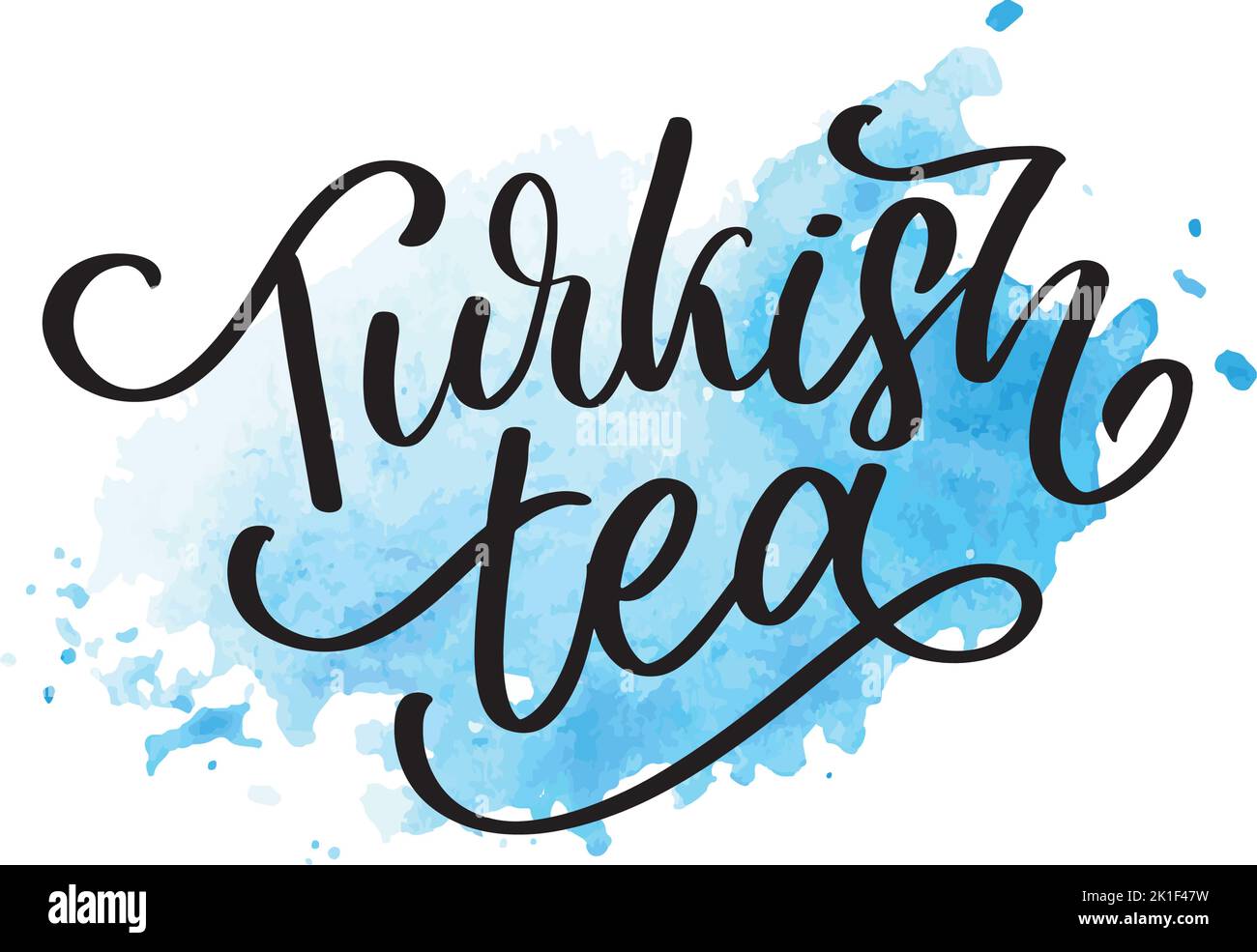 Türkische Traditionen der Teezeremonie. Teezeit. Dekorative Elemente für Ihr Design. Vektor-Illustration mit orientalischen Tasse Stock Vektor