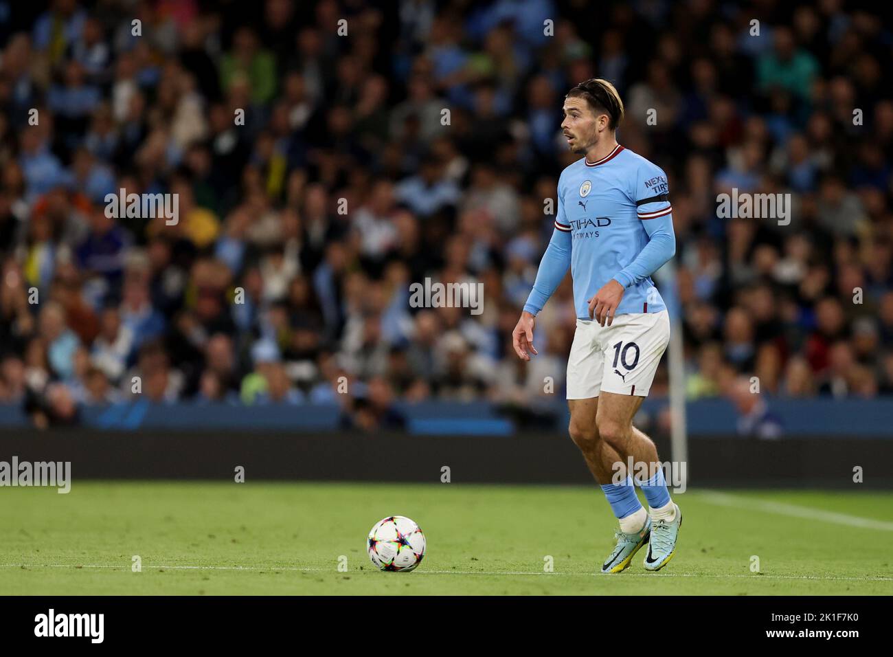 Manchester City / Borussia Dortmund, UEFA Champions League, Gruppe G, Etihad Stadium, Manchester, Großbritannien, 14. September 2022 Stockfoto