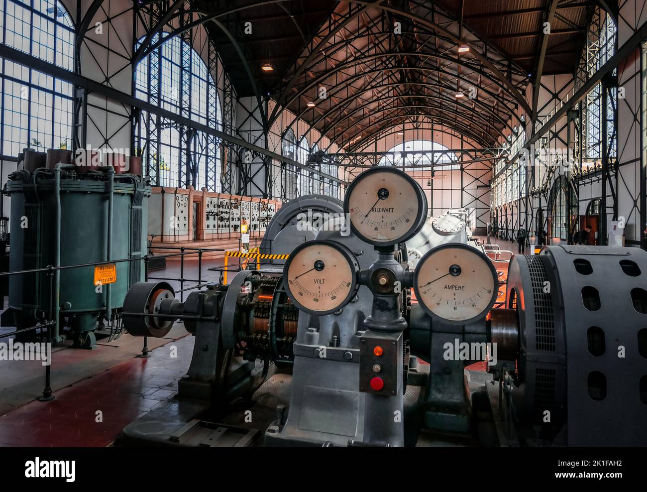 Innenansicht der zollern-Kolonie Stockfoto