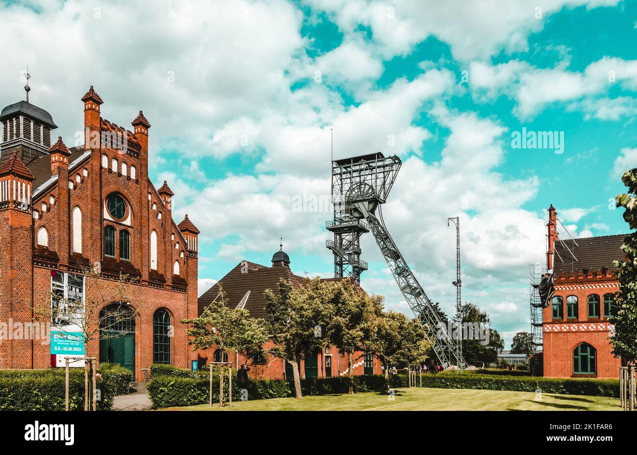 ZOLLERN, einer der Standorte des LWL-Industriemuseums Stockfoto