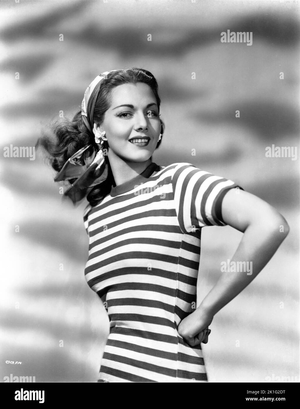 MARIA MONTEZ 1944 Porträt-Werbung für Universal Picturs Stockfoto