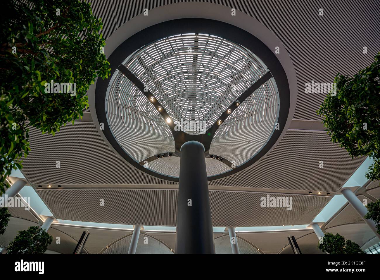 Architectural instanbul Airport, Türkei Stockfoto