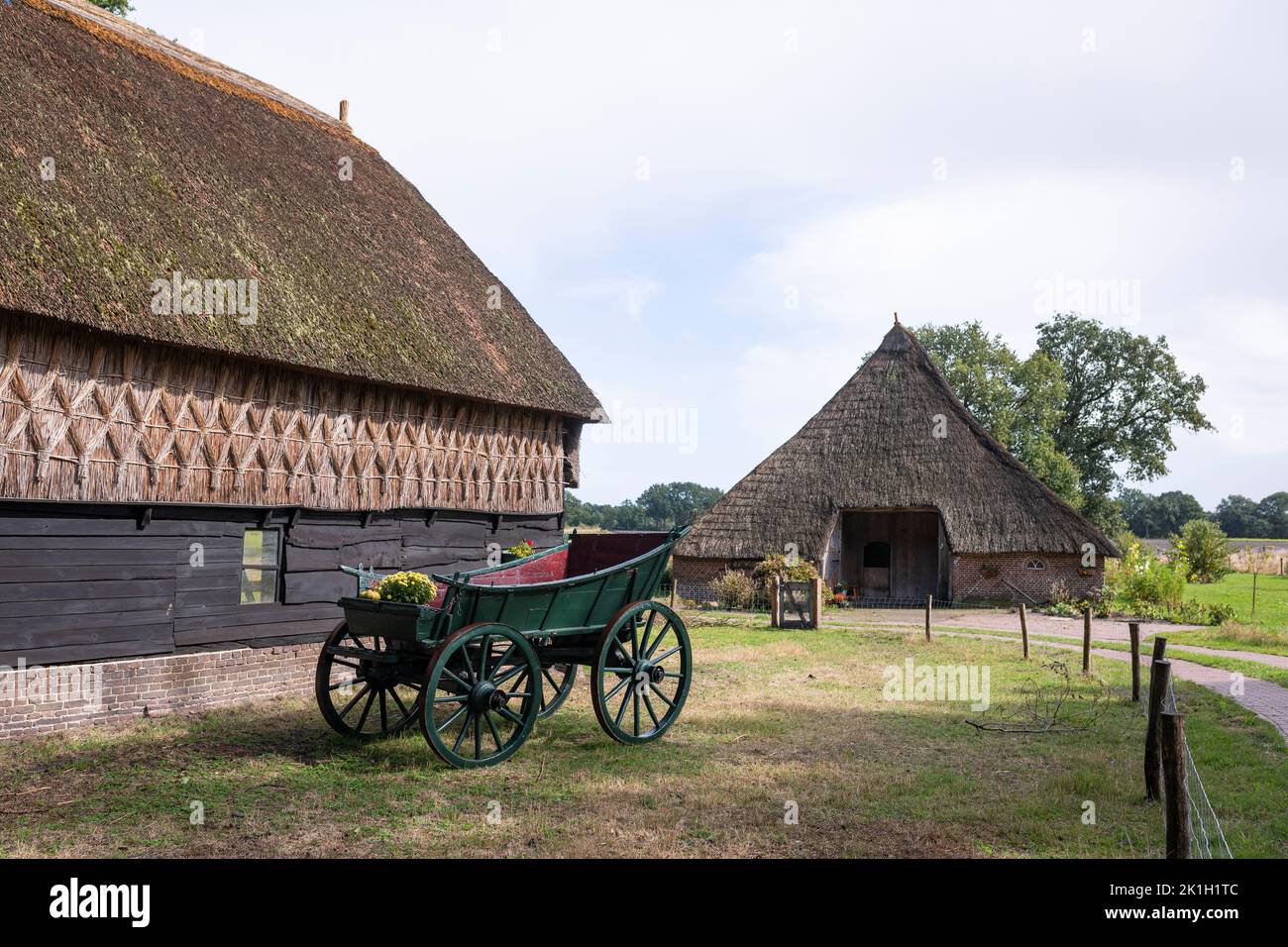 Authentischer Alter Bauernhof In Oud Aalden Mit Einem Schuppen Und 