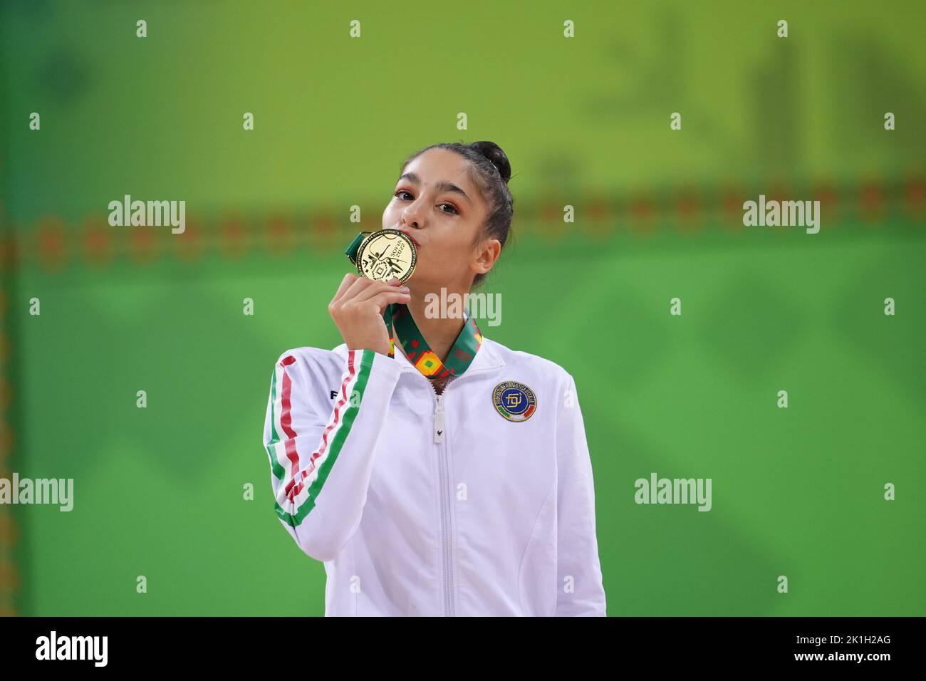 RAFFAELI Sofia - Goldmedaille rund um die Rhythmische Gymnastik Weltmeisterschaft 2022 day4, Gymnastik in Sofia, Bulgarien, September 17 2022 Stockfoto