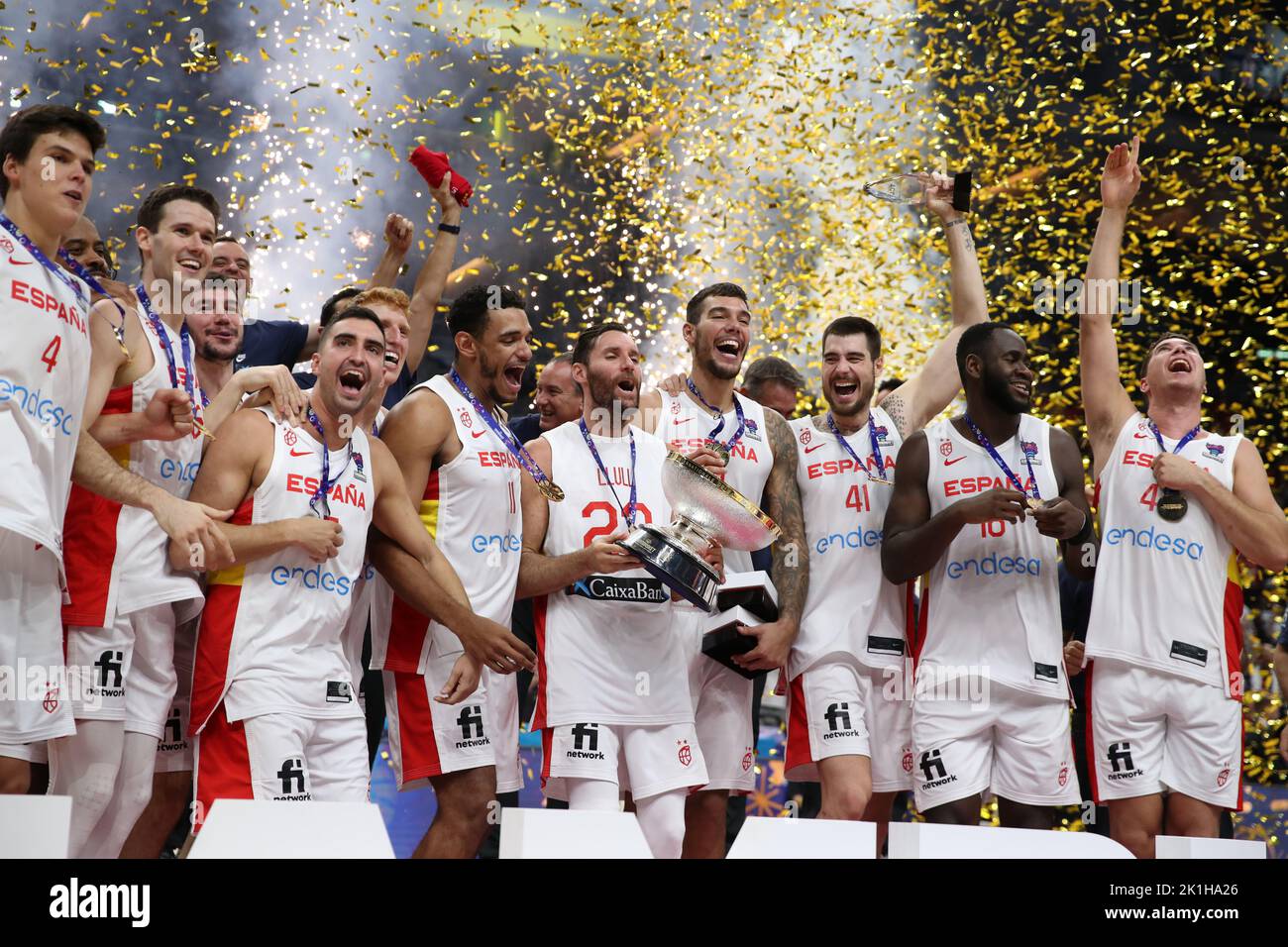 Spanien ist Europameister 2022 Spanien vs Frankreich FIBA EuroBasket