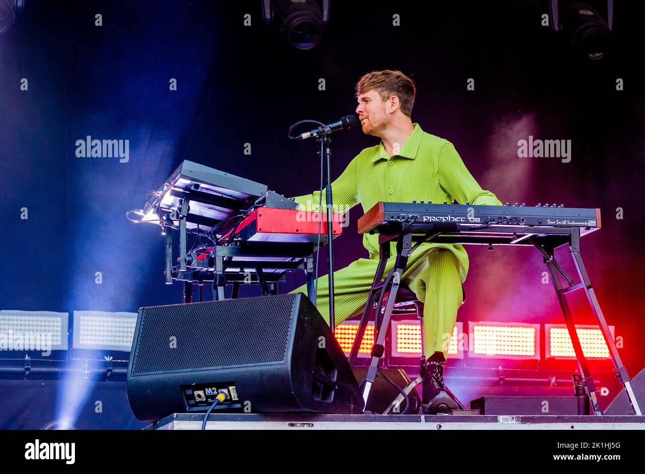 Saint-Cloud Frankreich 26. August 2022 James Blake live beim Rock en seine Festival Paris © Andrea Ripamonti / Alamy Stockfoto