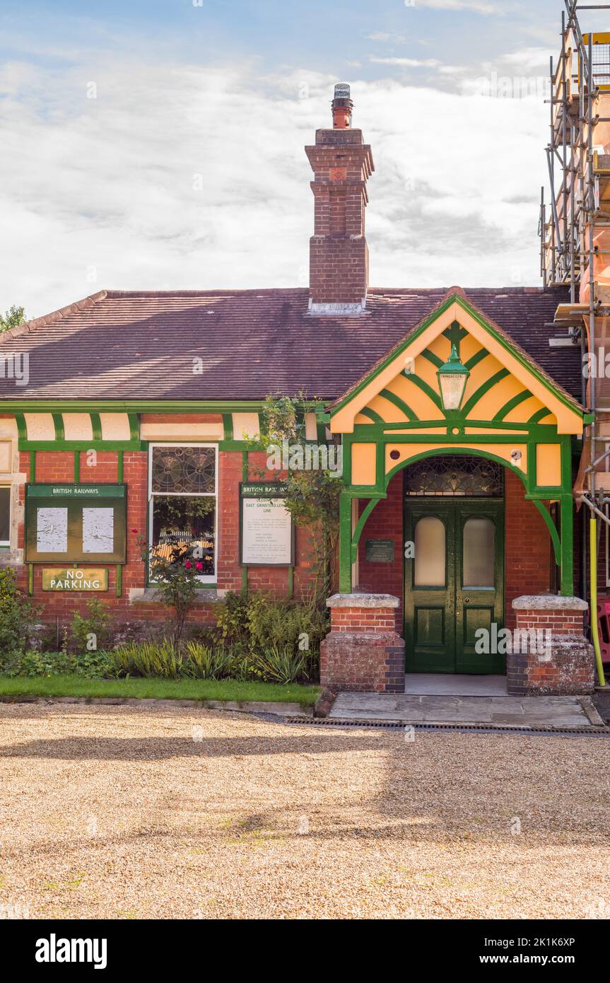 Bluebell Railway und Umgebung in East Sussex. Stockfoto