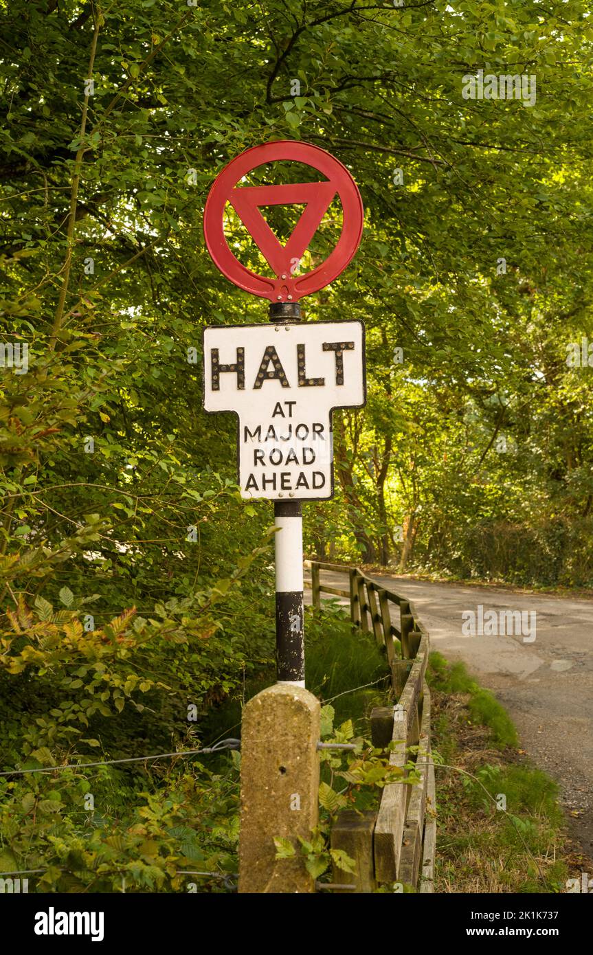 Bluebell Railway und Umgebung in East Sussex. Stockfoto