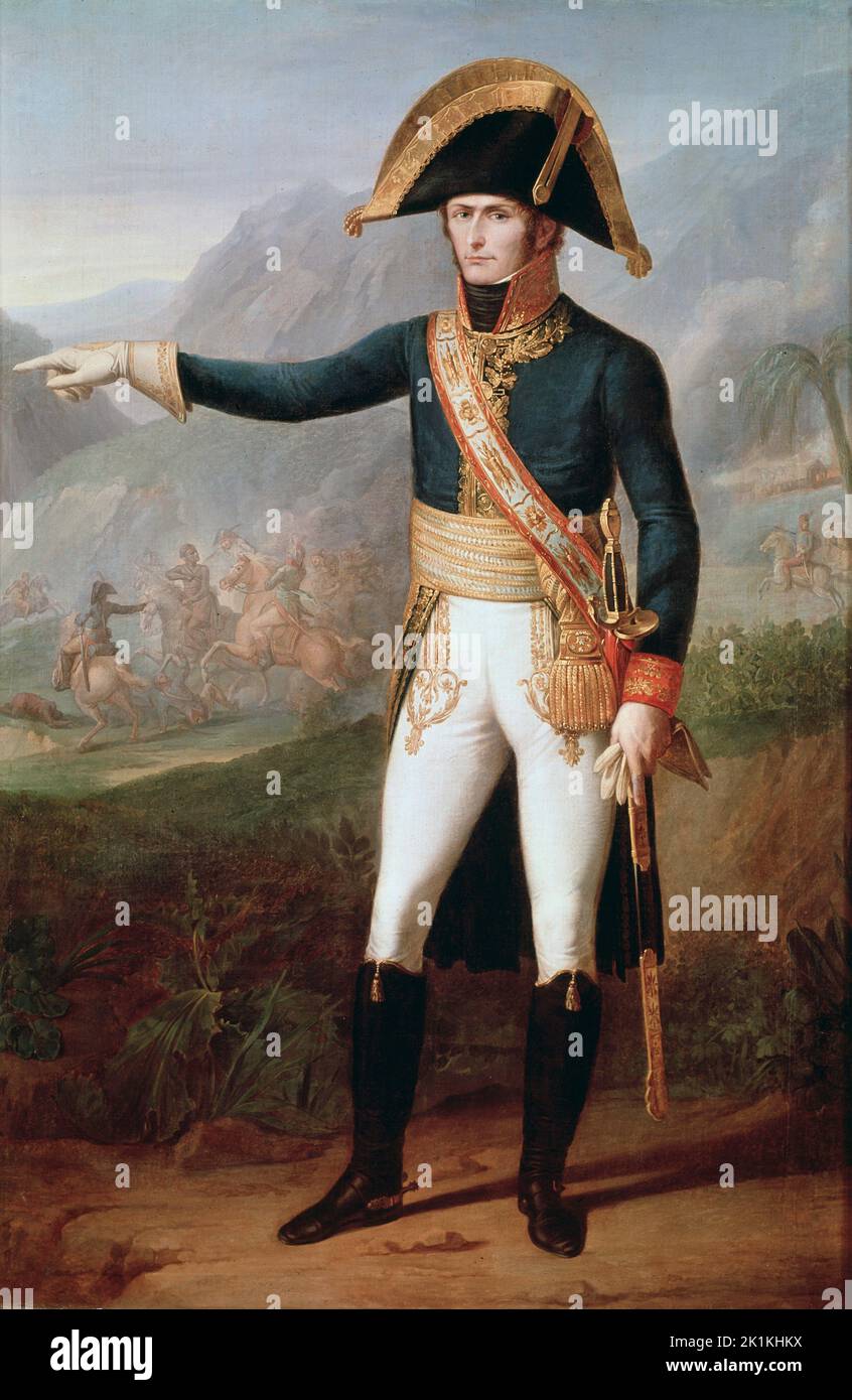 Charles Emmanuel Leclerc, General en Chef . 1804 Peinture de Francois Joseph Kinson (1778-1839), 1804 . Huile sur toile Musee de Versailles Stockfoto