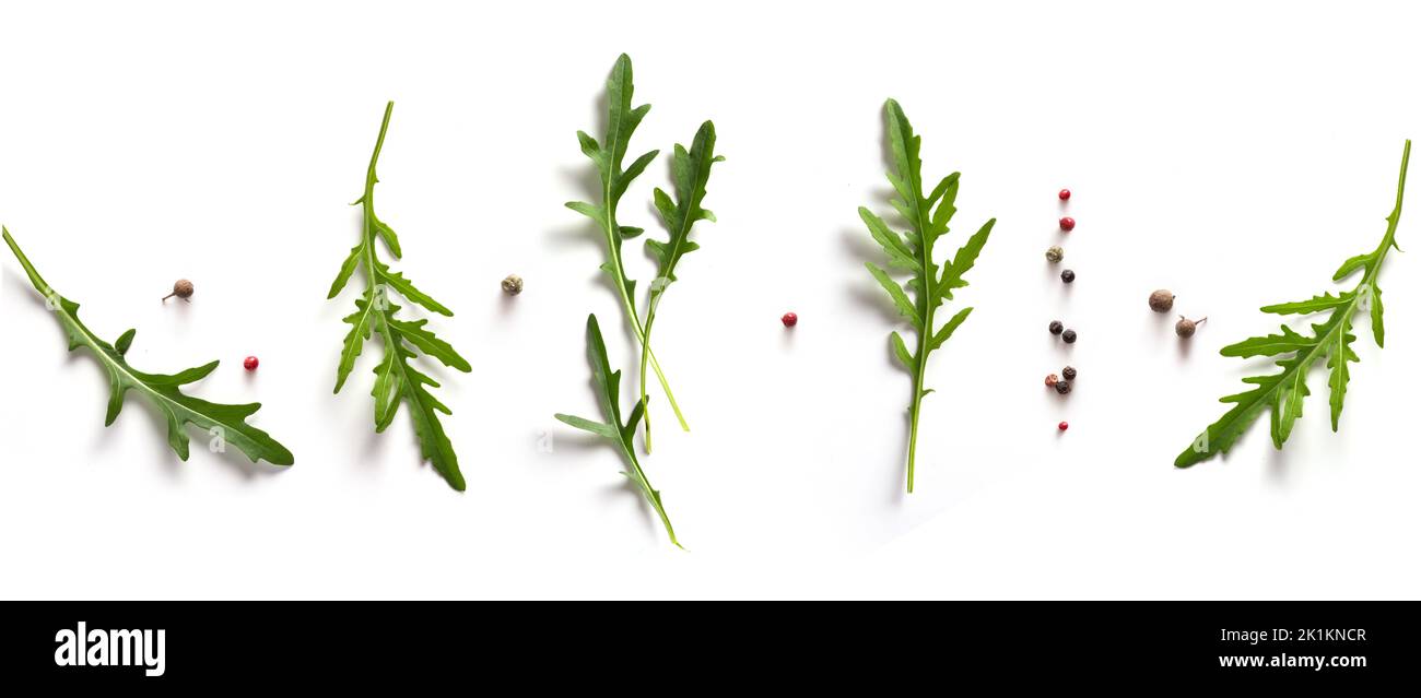 Duftende Gewürze Und Gewürze Auf Weißem Hintergrund. Italienisches Kochbanner Hintergrund Stockfoto