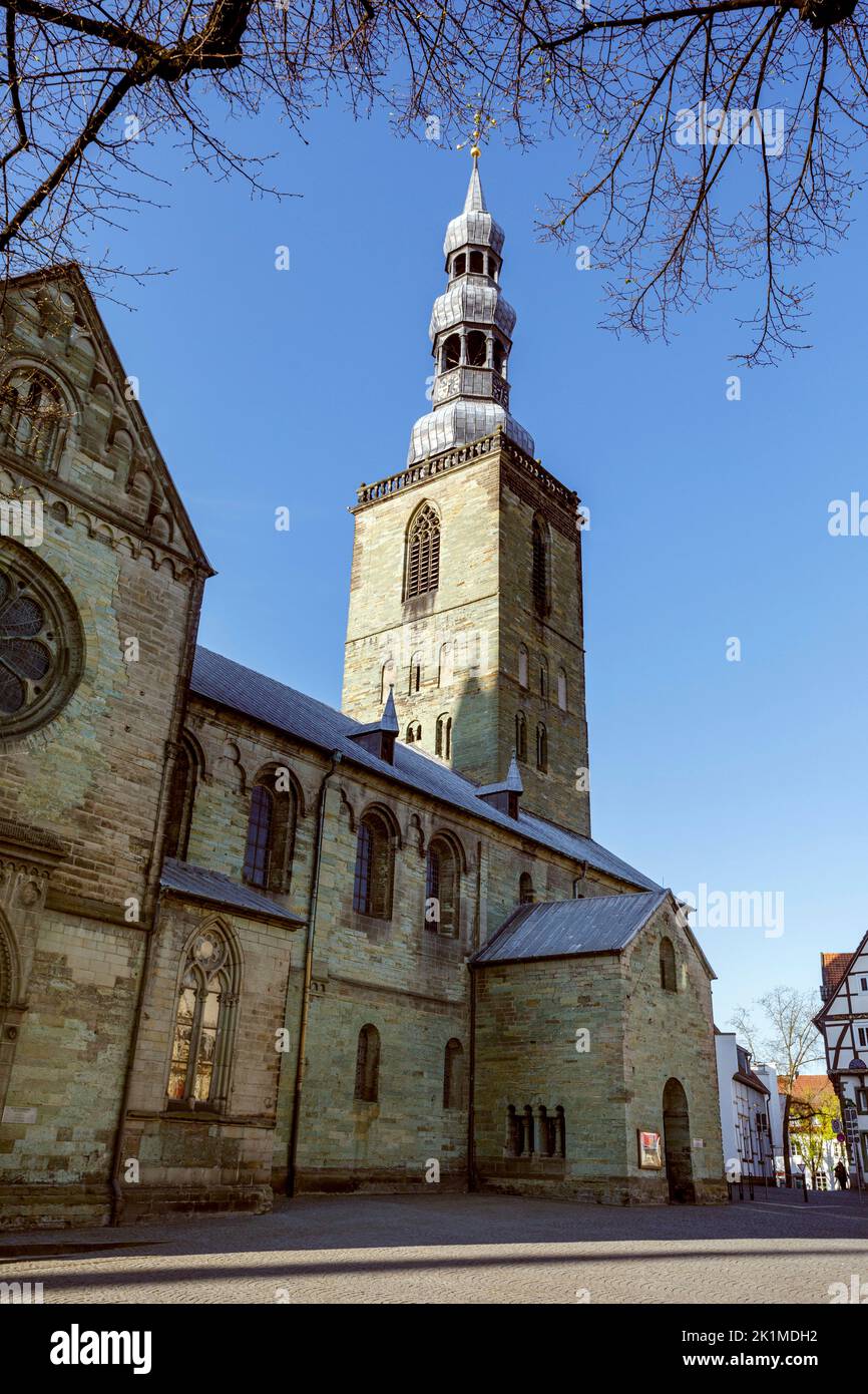 St. Petrikirche, die Hauptkirche der evangelischen St. Petri Pauli Gemeinde Stockfoto