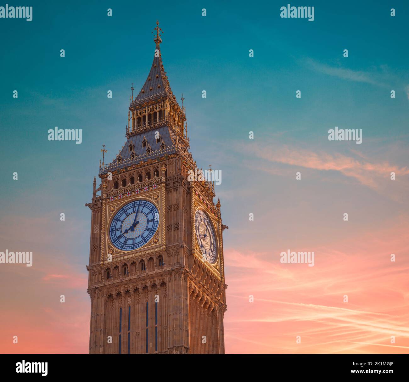 Big Ben in London UK Stockfoto