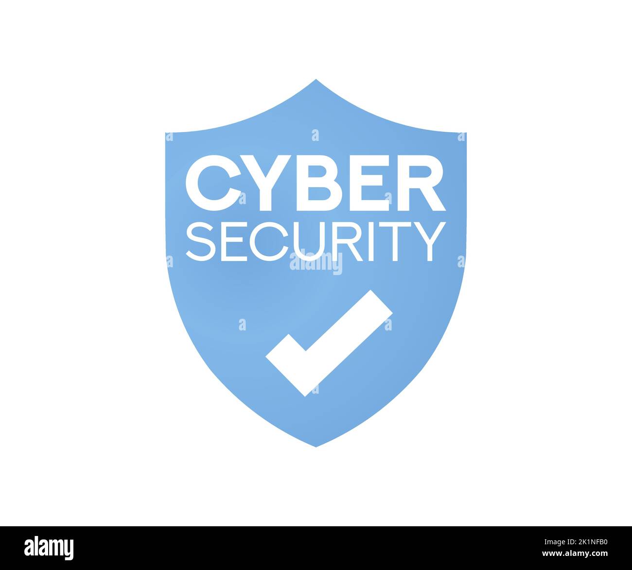 Logo-Design für Cyber-Sicherheitskonzept. Schutz vor Abschirmungen, abstrakter Schutz im Hintergrund digitaler Technologien. Schutzmechanismus und Vektor für die Privatsphäre des Systems. Stock Vektor