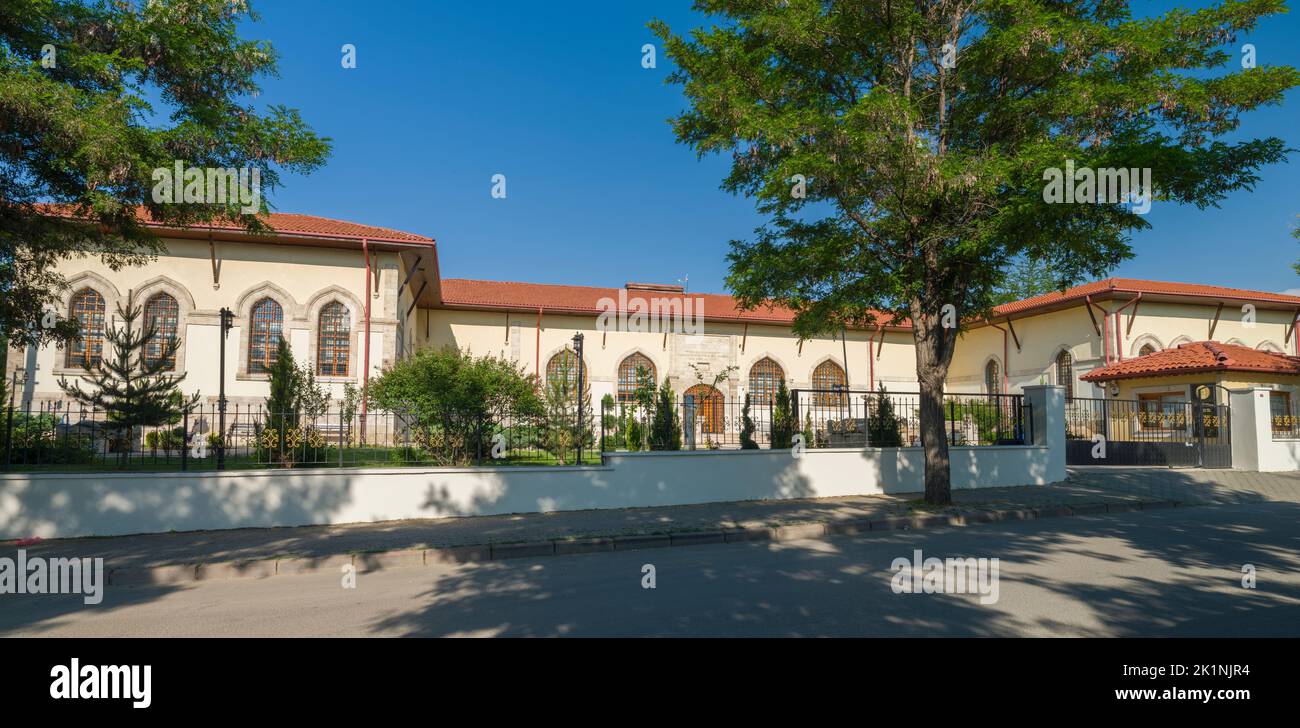 Sivas, Türkei. Juni 16,2021. Sivas Archäologiemuseum. Es wurde 2009 als Sivas Archäologisches Museum für Besucher geöffnet. Stockfoto