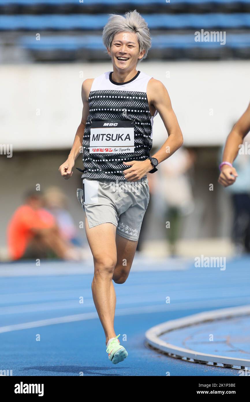 Tokio, Japan. 17. September 2022. Takaya Mitsuka Athletics : TWOLAPS MITTELSTRECKENKURS in TOKIO 2022 im Komazawa Olympic Park Stadium in Tokio, Japan . Quelle: AFLO SPORT/Alamy Live News Stockfoto