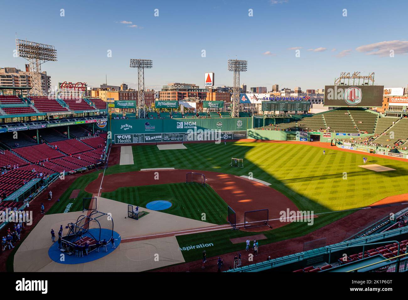 Fenway Park in Boston Stockfoto