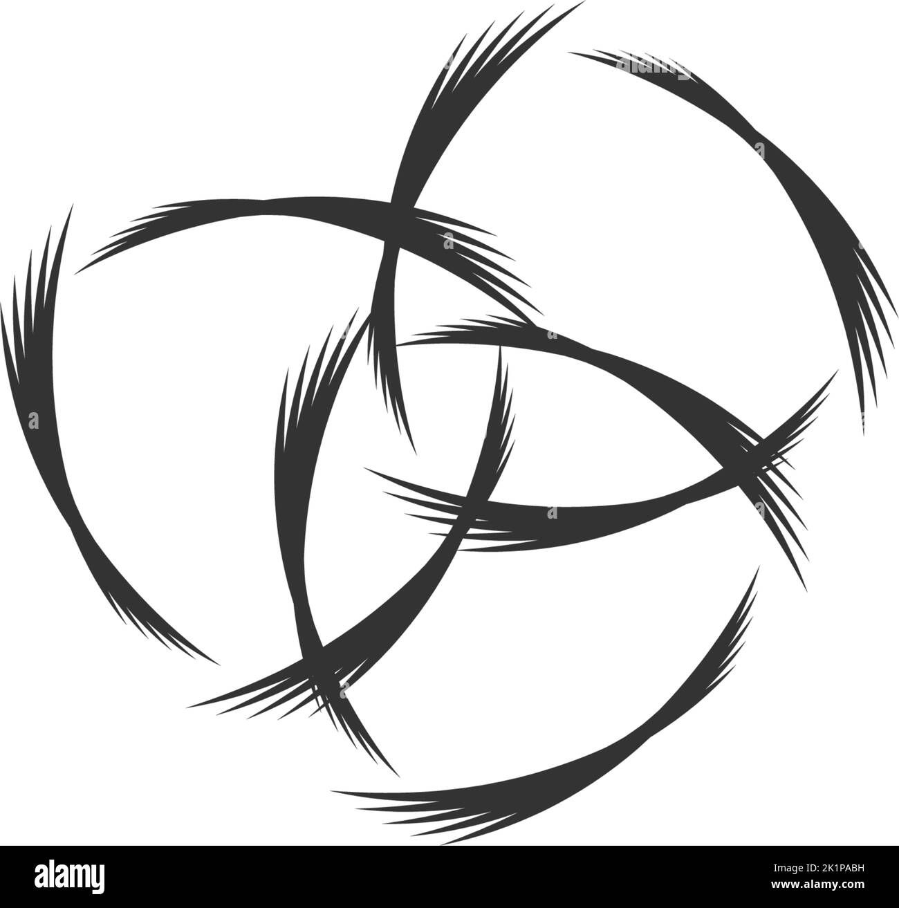 Abstraktes Symbol Vektor Logo Illustration Design Muster Stock Vektor