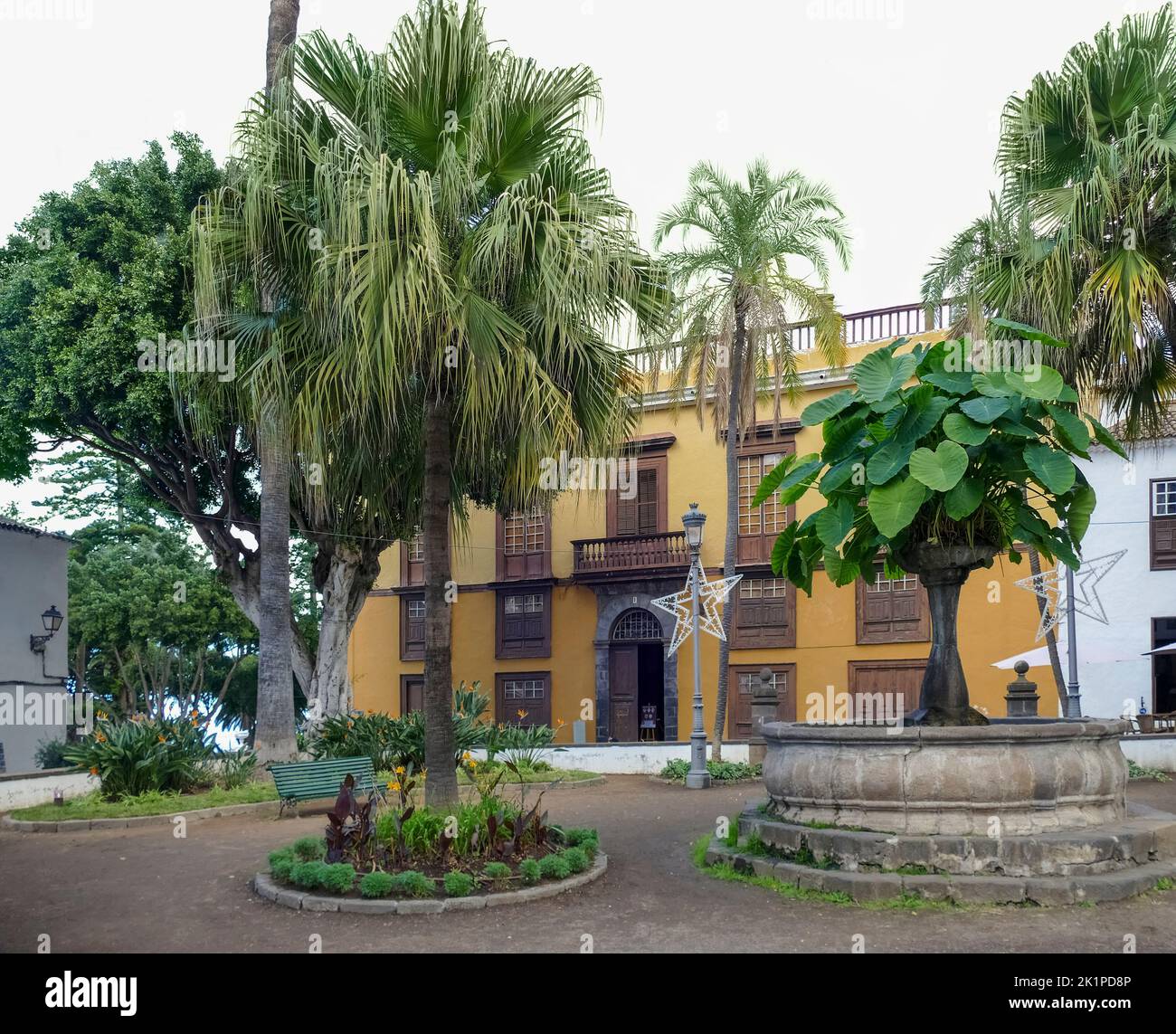 Eindruck von Icod de los Vinos, einer Gemeinde in der Provinz Santa Cruz de Teneriffa auf der Insel Teneriffa, auf den Kanarischen Inseln, Spanien Stockfoto