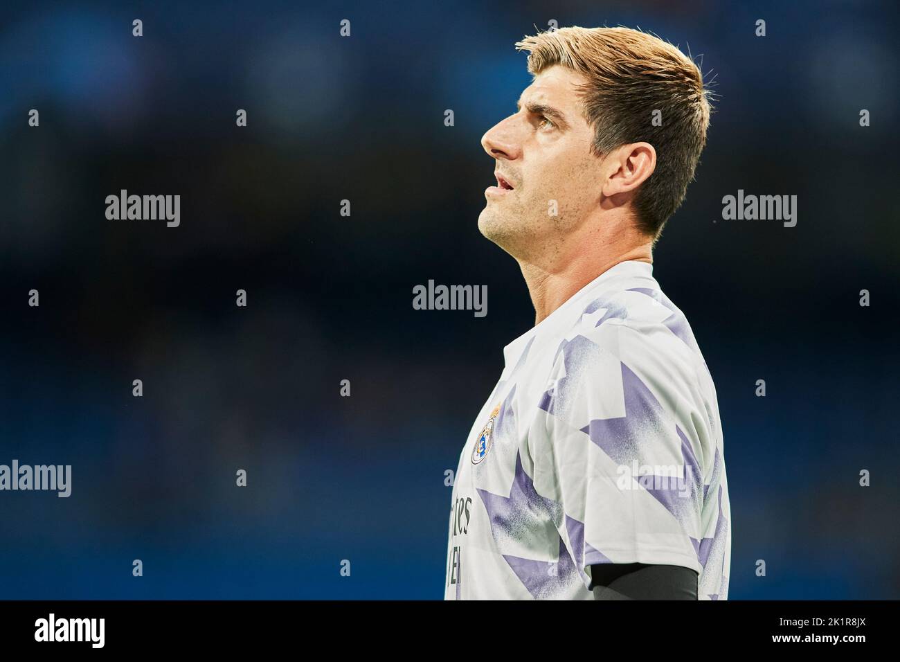 Tibaut Courtois von Real Madrid CF Stockfoto