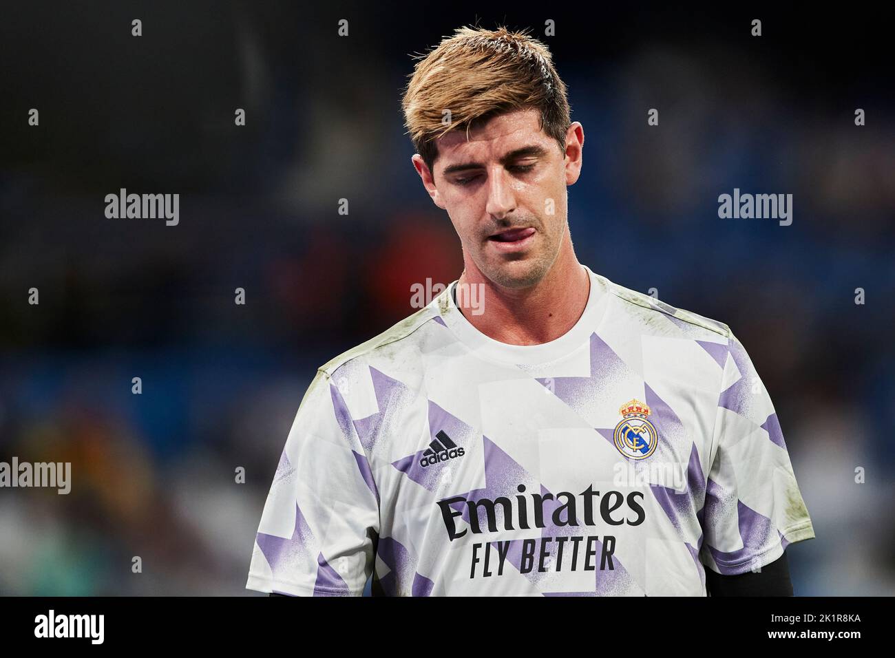 Tibaut Courtois von Real Madrid CF Stockfoto