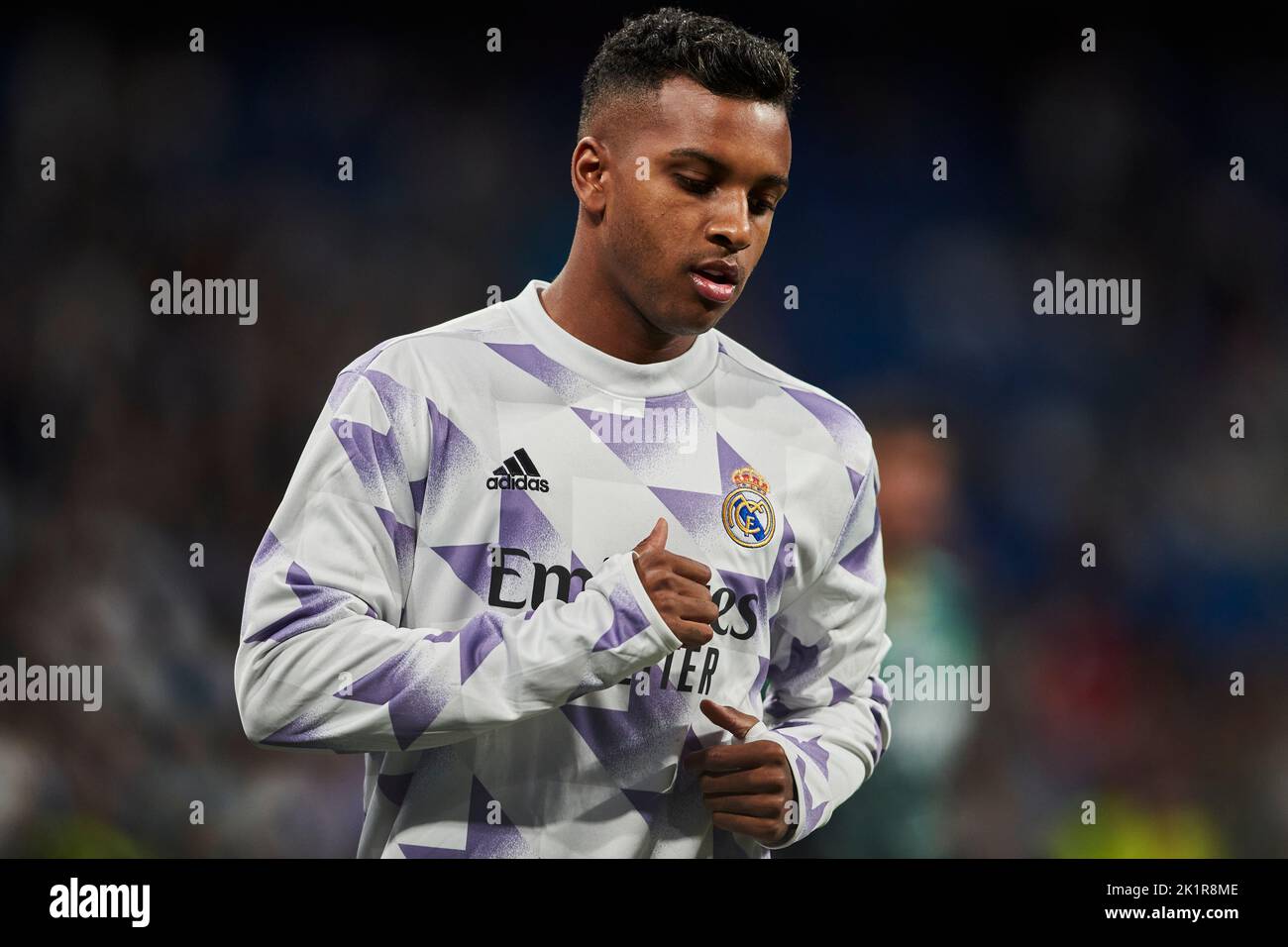 Rodrygo geht von Real Madrid CF Stockfoto