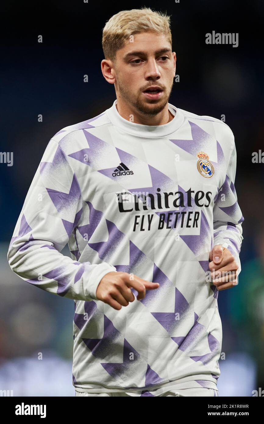 Fede Valverde von Real Madrid CF Stockfoto