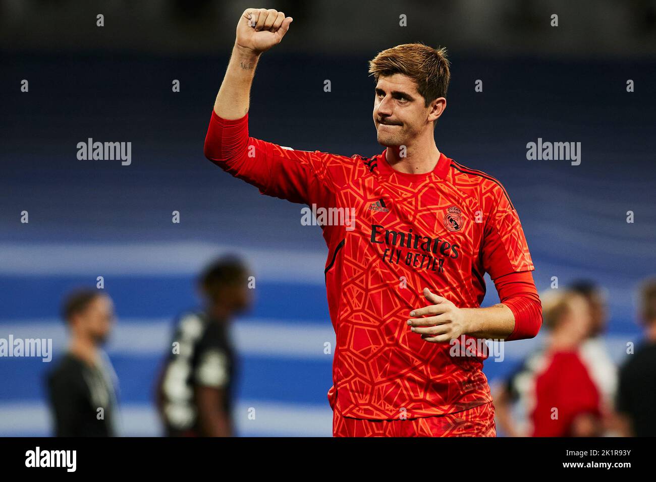 Tibaut Courtois von Real Madrid CF Stockfoto